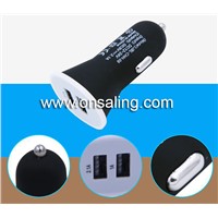 5V 1A/2.1A dual usb car charger