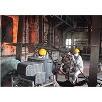 Float Glass Furnace Ceramic Welding in Thermal State