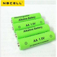 Hotsale1.5V Rechargeable alkaline battery AA LR6