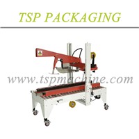 Automatic packaging paper carton box folder and tape sealer machine AS-423