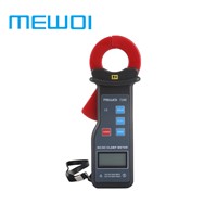 MEWOI7200-25mm*30mm,AC/DC 0mA-60A High accuracy Leakage Current Clamp meter