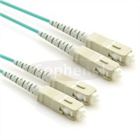 SC-SC 10gig OM3 multimode duplex fiber optic cable