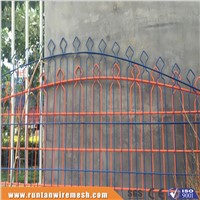 PVC coated double wire fencing