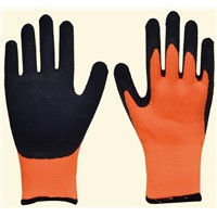 Latex Sandy Gloves - Polyester Cotton T/C Terry brushed