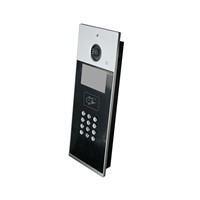 2016 new 4.3" touch screen TCP/IP video door phone with keypad
