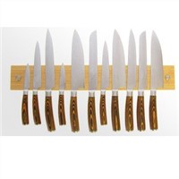 Custom Made Premium Wood Magnetic Knife Holder or Knife Strip