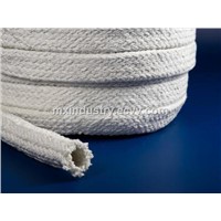Twisted Rope Fiber Alumina Silicate 6mm With SS wire Fireproof