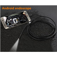 1m/3.5m mobile phone IP67 waterproof 7mm mini usb industrial endoscope borescope camera