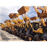 SNSC small mini 2ton front wheel loader for sale