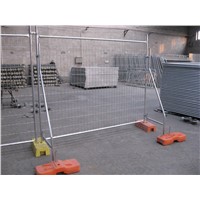 as 4687 Standard 2.4x2.1m Temporary Fence with Concrete Base &amp;amp; Clamps for Australia