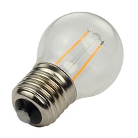 LED filament bulb G45