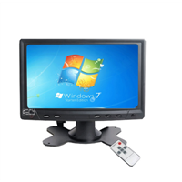 Hot Sales VGA HQ 7Inch LED TFT Touch Screen Monitor USB Digital Active Matrix With Base