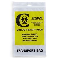 specimen ziplock bag with logo biohazard