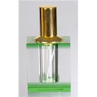crystal glass perfume bottles