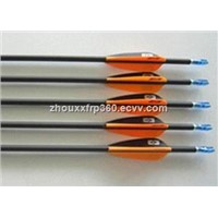 custom made feather carbon fiber arrows