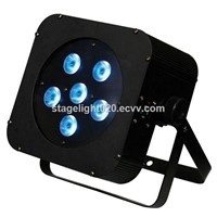 6x15W RGBAW 5 in 1 Battery Wireless Powered Recharged LED Par Light LED Club Stage Light