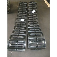 Black rubber track with high quality for agricultural  350*90