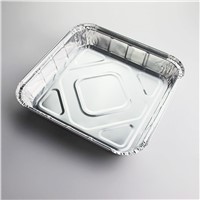 Square aluminum foil pan disposable pan