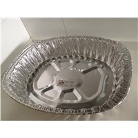 Disposable aluminum foil food use roaster turkey pan