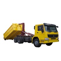 HOWO Carriage Removable Garbage Truck