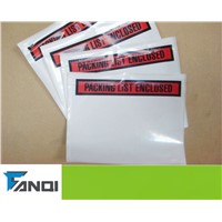 PP/PE film Self Adhesive Packing list Envelopes