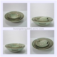 Bamboo fiber bowl