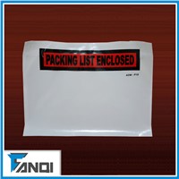 7.5* 5.5 inch Poly Material packing list enclosed envelopes