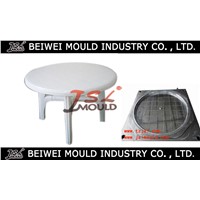 Injection plastic table mold