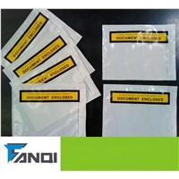 transparent A4 packing list envelope document enclosed pouch