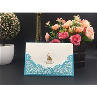 Event Supplies Elegant Laser Cut Paper Decoration Lover Romantic Wedding Invitation For Guests