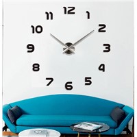 Large size DIY wall clock