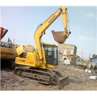 Used Crawler Excavator Komatsu PC60-7 Hydraulic Track Digger