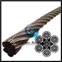 Stainless Steel Wire Rope 304 IWRC- 6x37 Class