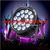 Aluminum 18x15W RGBAW UV DMX LED Par Light,6 in 1 LED Flat Panel,Flat Party Light