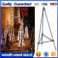 48'' Florist Wire Folding Wreath Stand Easel / Fence Fitting for Christmas Tree