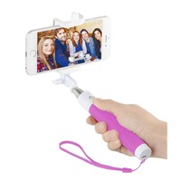 Extendable Bluetooth Mini Selfie Sticks Foldable Pocket Size Wireless Monopod (FWS002)