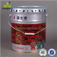 paint barrel,chemical barrel with metal handle and lid