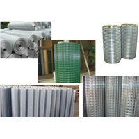 Galvanized Welded Wire Mesh/pvc coated/stainless steel welded wire mesh