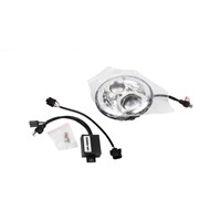 Newest! 7&amp;quot; Round LED Headlight with Angel Eyes 3700lm 48W 7 Inchoff road led work light
