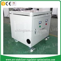 3 phase 80kva dry type power transformer with case