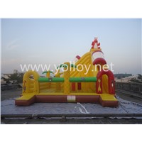 Factory Amusement Park Inflatable Bouncy Slide for Sale