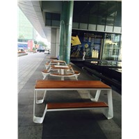 Stainless steel garden and outdoor seat