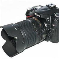 Nikon D90 DSLR Camera with Lens Port for AF-S Nikkor 18-105mm f/3.5-5.6G ED VR