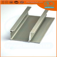 aluminum wardobe profile, aluminum extrusion