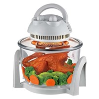 7L mini halogen oven with Tempered Glass
