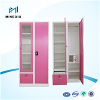 China supplier 2 door wardrobe with mirror / cabinet designs for bedroom
