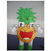 Good Design Inflatable Pineapple Moving Cartoon With Vivid Aspect