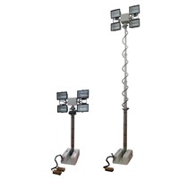 4x 1000 W Vehicle Roof Mount Move Lighting Tower