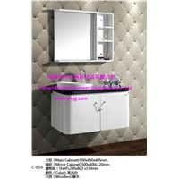 Bright white bathroom cabinet SFY-C-16