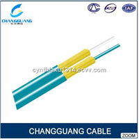 Indoor Armored aramid fiber figure 8 OM1 OM2 OM3 Fiber optic cable